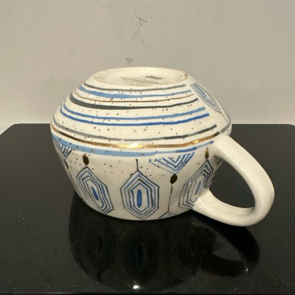 Anthropologie Oleanna
Turquoise/Aqua Mug Coffee
Cappuccino Exc - Picture 4 of 10